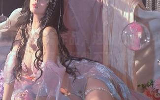 岛田云溪的最新作品，这粉色原图我只能说…喜欢得停不下来。