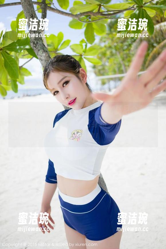 魅妍社-Nicole妮可 魅妍社 - 看Nicole妮可的比基尼合集,我开始想,海浪声加这身材,什么烦恼都烟消云散!
