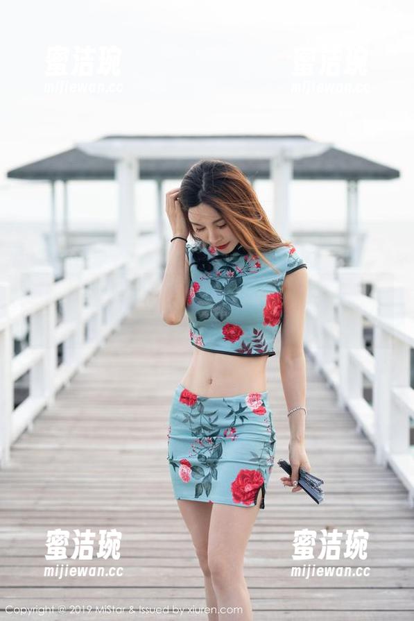 魅妍社 - 陆金佳Jessica的透明写真：一不小心把自己吓到了！